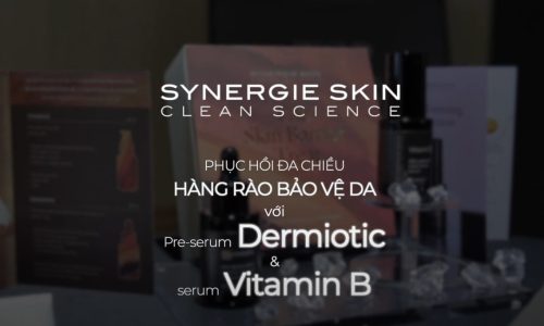 PHỤC HỒI ĐA CHIỀU VỚI PRE-SERUM ELIXIR DERMIOTIC & SERUM VITAMIN B3 13%